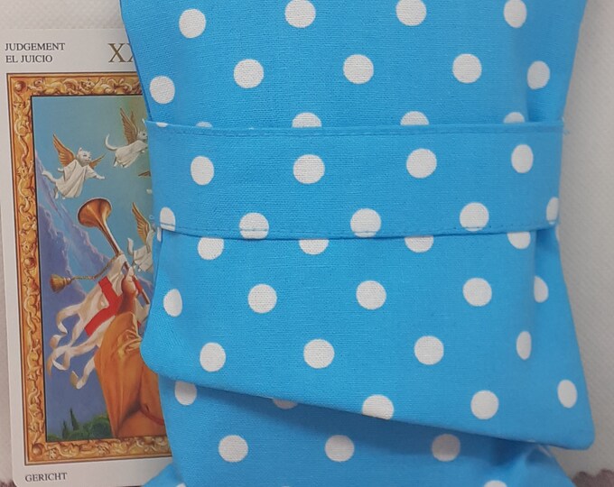 Deluxe Pocket Style Tarot Cards cards pouch Bag, lined pouch, handmade- New Design