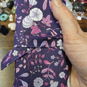 Estuche de lujo para cartas del Tarot, forrado, hecho a mano - Cinta - Nuevo diseño