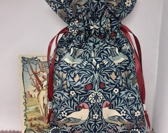 Deluxe Tarot cards pouch Bag, lined pouch, handmade - New Design