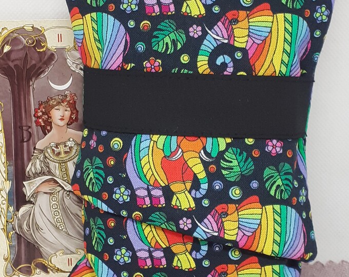 Deluxe Pocket Style Tarot Cards cards pouch Bag, lined pouch, handmade- New Design