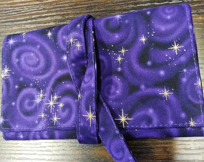 Deluxe Tarot Cards cards pouch Bag, lined pouch, handmade- Ribbon -New Design