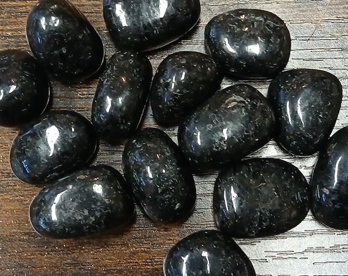 Coppernite-Indian Nuummite- Tumbled Stones- Gift -Yourself-Friends-Family-Loved One
