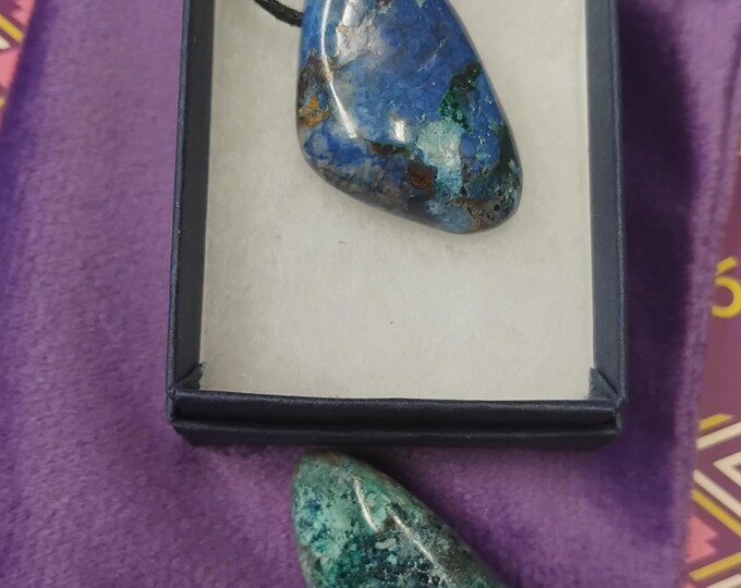 Shattuckite- Pendant- Black Cord - Gift-Yourself- Friends-Family-Loved One-Gift Box