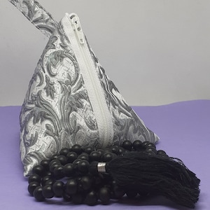Mala - Gebetsperlen Beutel Tasche, gefüttertes Täschchen - Handarbeit - Neues Design