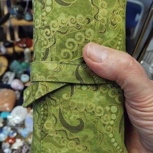 Estuche de lujo para cartas del Tarot, forrado, hecho a mano - Cinta - Nuevo diseño