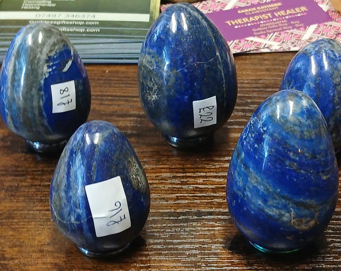 Lapis Lazuli -Egg-Gift-Wisdom-Truth and self-expression-Yourself-Friends-Family-Loved One