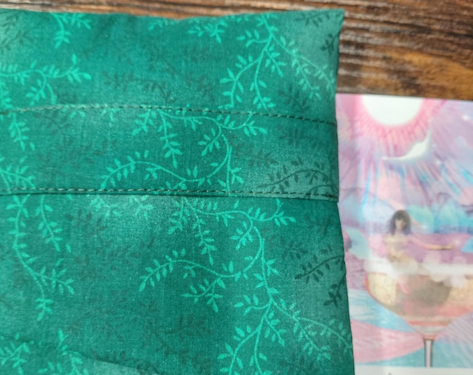 Deluxe Pocket Style ORACLE- LARGE TAROT Cards pouch Bag, lined pouch, handmade- New Design