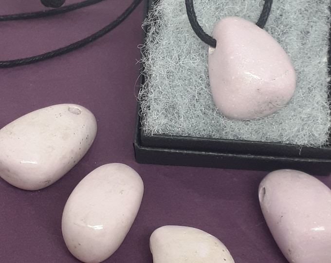 Phosphosiderite -Pendant- Black Cord- Gift Box- Gift-Yourself- Friends-Family-Loved One-Gift Box
