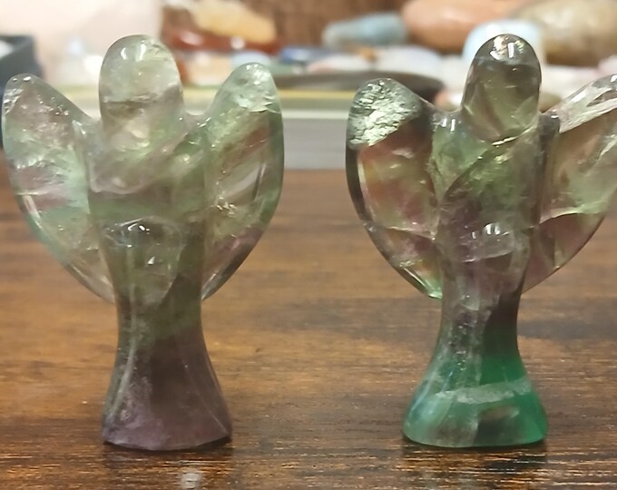Fluorite Angel-50 mm x 35 mm-Gift-Yourself-Friends-Family -Loved One