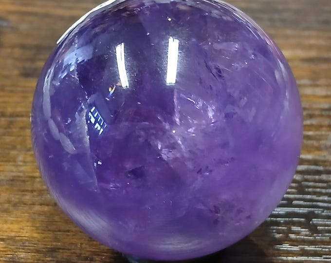 Amethyst-A Grade-Sphere-50 mm-Gift-Yourself-Friends-Family-Loved One