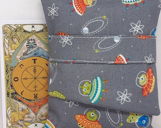 Deluxe MINI Pocket Style Tarot Cards cards pouch Bag, lined pouch, handmade- New Design