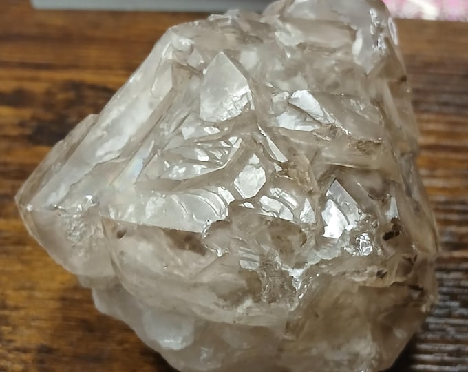 Elestial Smokey Quartz - Also called Skeletal, Alligator -625 g-Self Awareness-Gift-Yourself-Friends-Family -Loved One