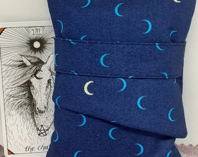 Deluxe MINI Pocket Style Tarot Cards cards pouch Bag, lined pouch, handmade- New Design