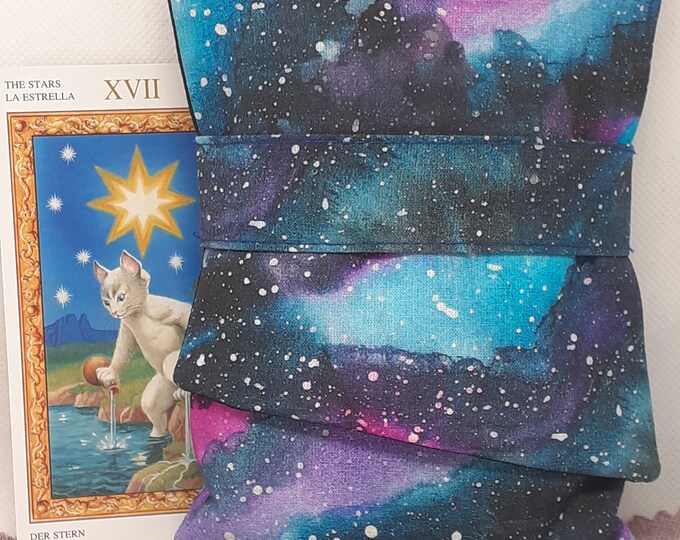 Deluxe Pocket Style Tarot Cards cards pouch Bag, lined pouch, handmade- New Design