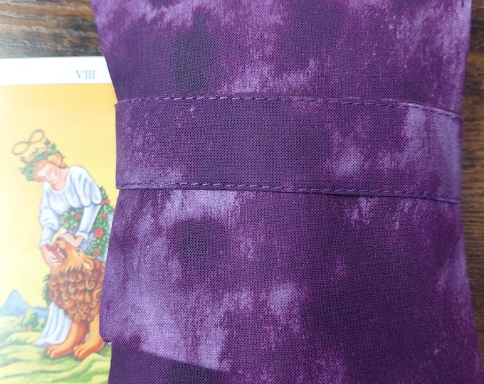 Handmade Tarot Card Pouch: Deluxe Pocket Bag