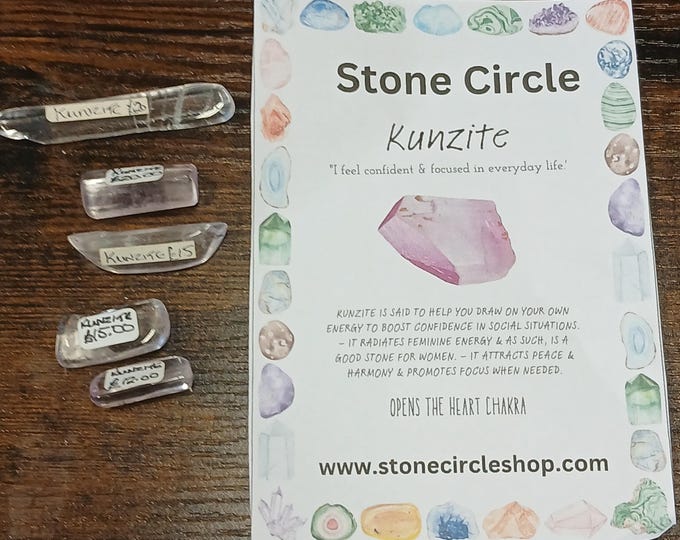 Kunzite-Polished-Opening the Heart-Gift-Yourself-Friends-Family-Loved One