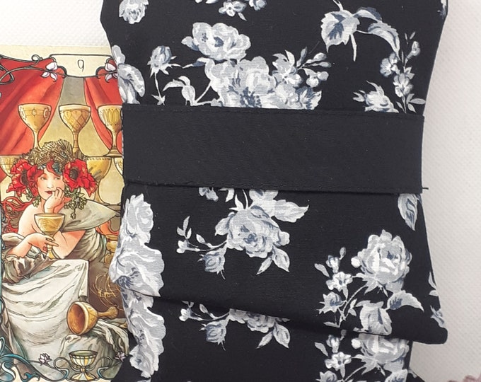 Deluxe Pocket Style Tarot Cards cards pouch Bag, lined pouch, handmade- New Design