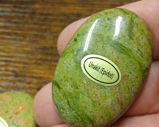 Palmstones- Unakite-45 mm-Gift-Yourself-Friends-Family-Loved One