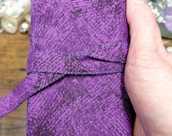 Handmade Tarot Card Pouch: Deluxe Lined Bag with Ribbon