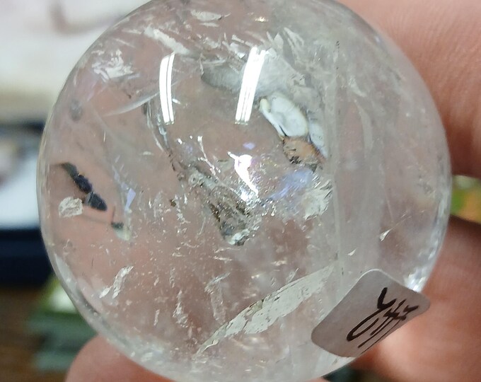 Clear Quartz-Sphere- 40 mm-Gift-Yourself-Friends-Family -Loved One