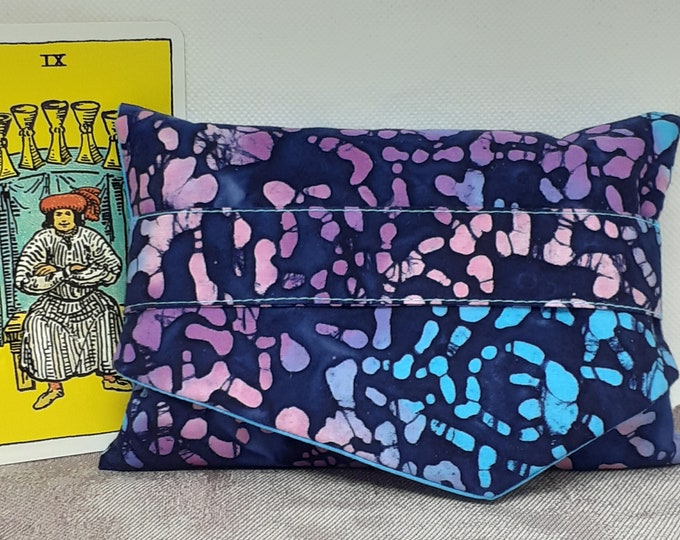 Deluxe Pocket Envelope Style Tarot Cards cards pouch Bag, lined pouch, handmade- New Design