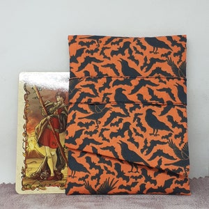 Bolsa de cartas de Tarot estilo bolsillo de lujo, bolsa forrada, hecha a mano- Nuevo diseño