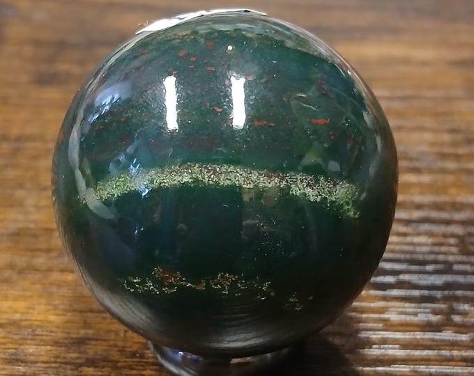 Bloodstone-Sphere- 40 mm-Gift-Yourself-Friends-Family -Loved One