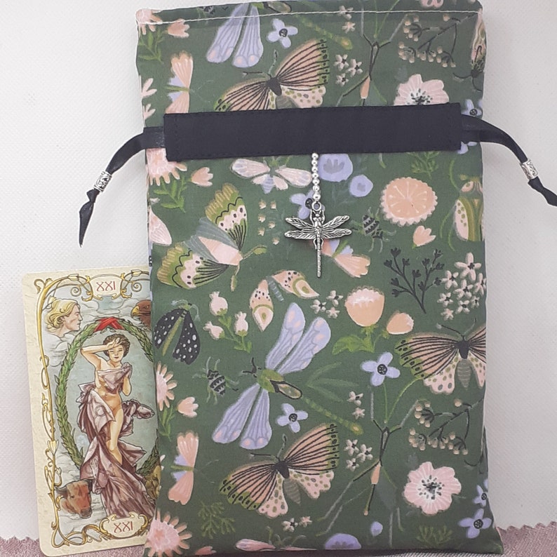 Deluxe Tarot Cards Pouch Bag Lined Pouch Handmade - Etsy
