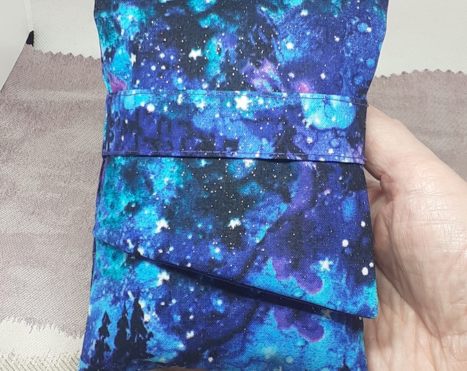 Deluxe Pocket Style Tarot Cards cards pouch Bag, lined pouch, handmade- New Design- Glittery Fabric