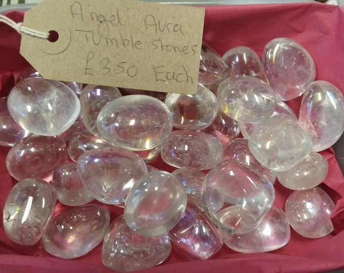 Angel Aura-Tumblestone- Gift-Yourself- Friends-Family-Loved One- New