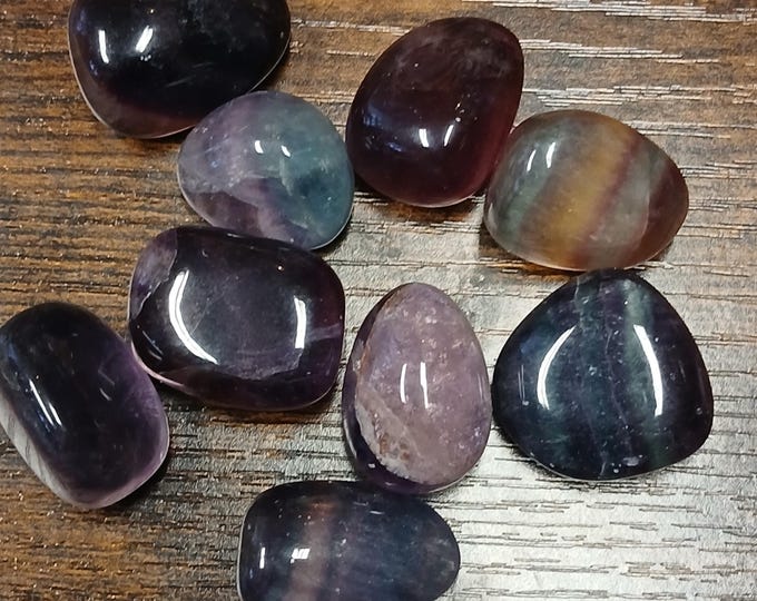 Fluorite AAA Grade-Tumbled-Gift-Yourself-Friends-Family-Loved One