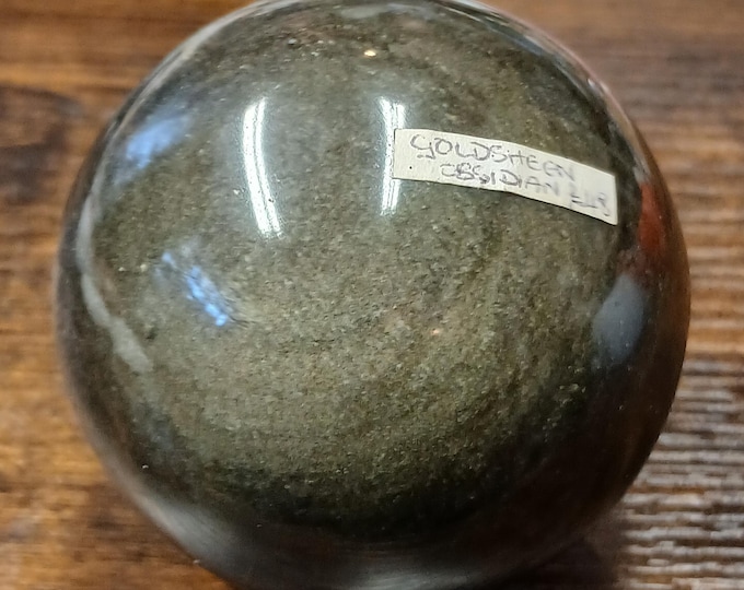 Goldsheen-Obsidian-Sphere-70 mm-Gift-Yourself-Friends-Family -Loved One
