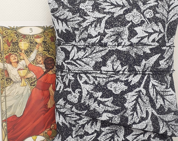 Deluxe MINI Pocket Style Tarot Cards cards pouch Bag, lined pouch, handmade- New Design