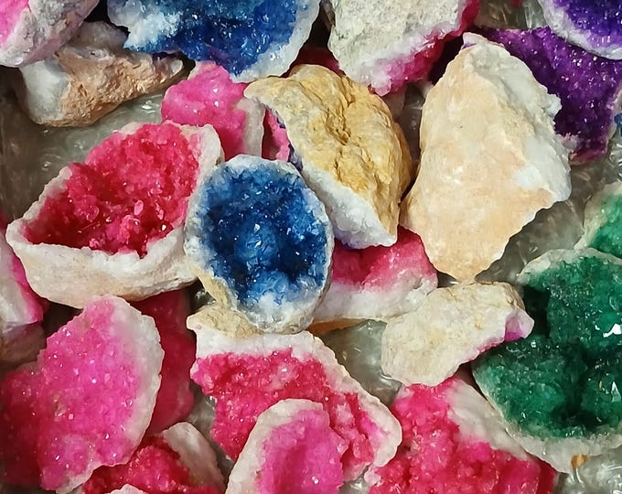 Quartz Druzy-x 4 -Gift-Yourself-Friends-Family-Loved One