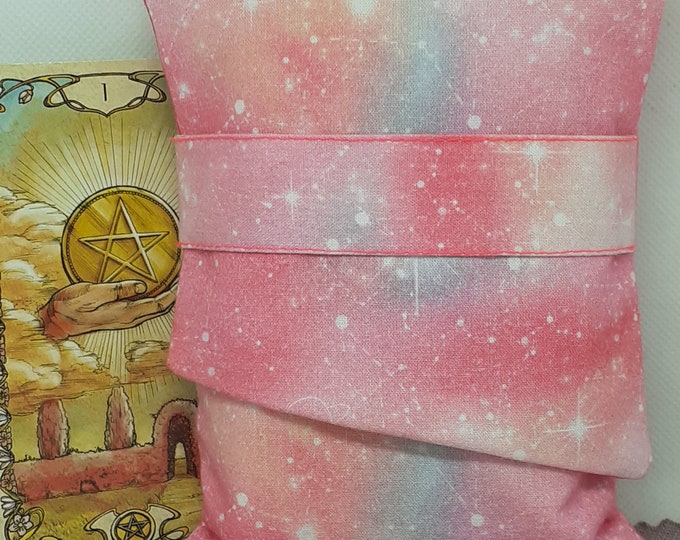 Deluxe Pocket Style Tarot Cards cards pouch Bag, lined pouch, handmade- New Design
