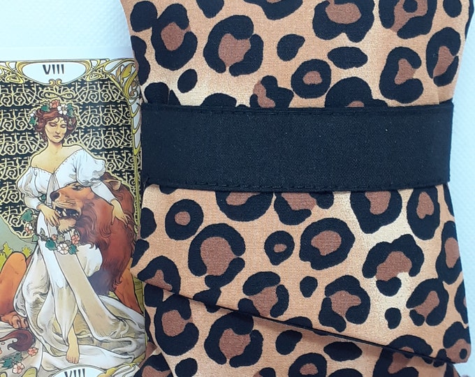 Deluxe MINI Pocket Style Tarot Cards cards pouch Bag, lined pouch, handmade- New Design