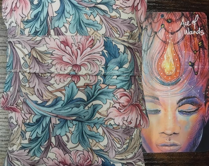 Handmade Tarot Card Pouch: Deluxe Pocket Bag