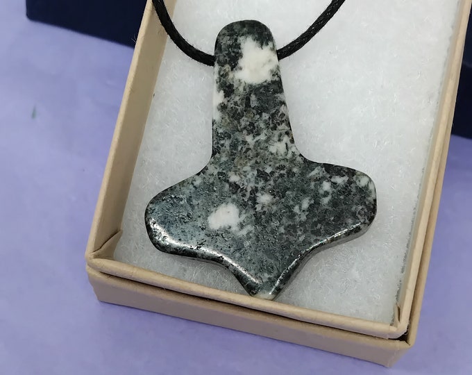 Presseli Blue Stone - Pendant- Black Cord - Gift-Yourself- Friends-Family-Loved One-Gift Box