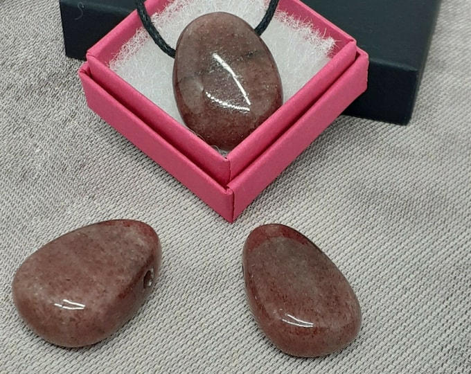 Muscovite Mica Pendant- Black Cord- Gift Box- Gift-Yourself- Friends-Family-Loved One-Gift Box