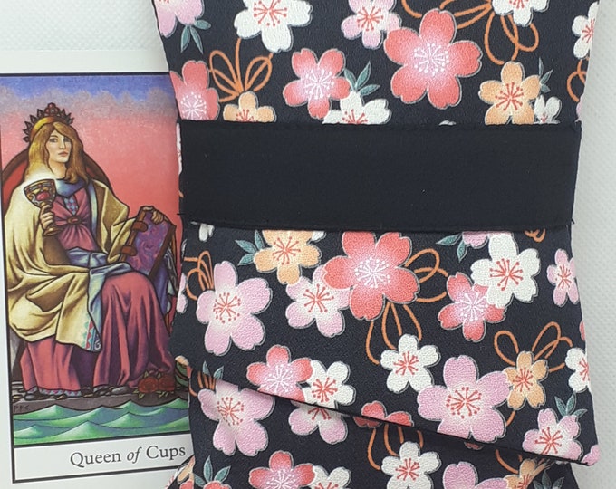 Deluxe Pocket Style Tarot Cards cards pouch Bag, lined pouch, handmade- New Design