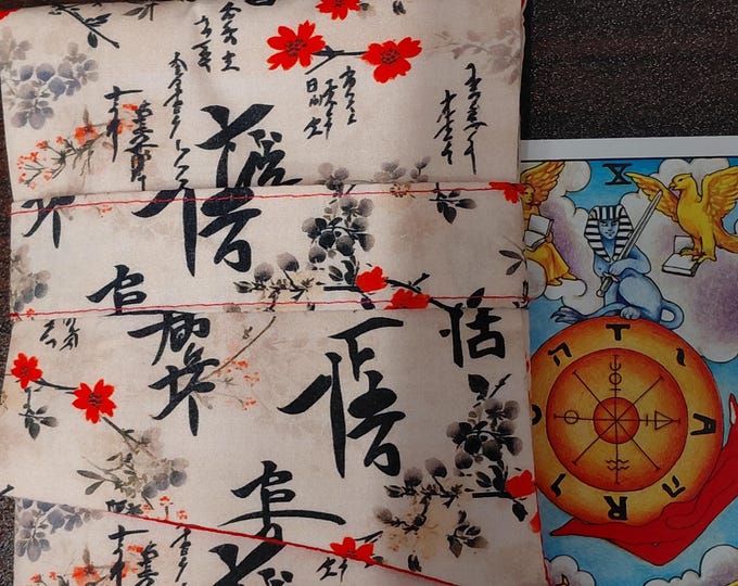 Handmade Tarot Card Pouch: Deluxe Lined Bag