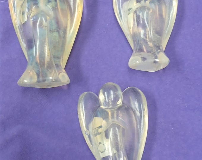 Yellow Obsidian-Angel-50 mm-40 mm-Gift-Yourself-Friends-Family-Loved One