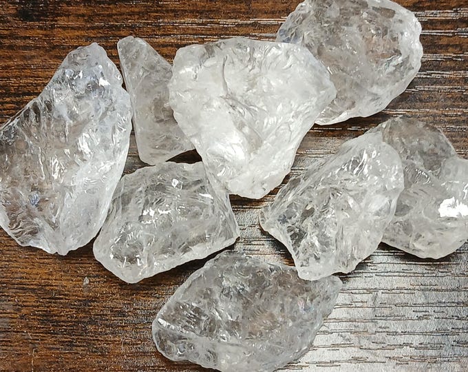 Rock Crystal-Clear Quartz-x 5-Gift-Yourself-Friends-Family-Loved One