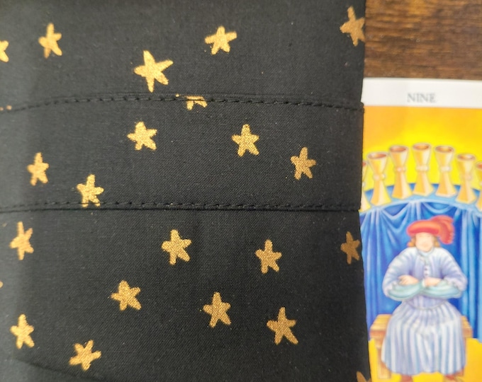 Handmade Tarot Card Pouch: Deluxe Pocket Bag-Option for Oracle Size
