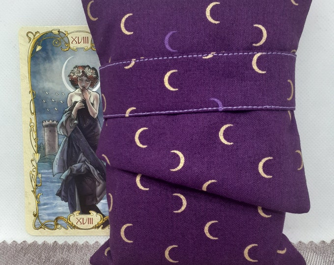 Deluxe Pocket Style Tarot Cards cards pouch Bag, lined pouch, handmade- New Design