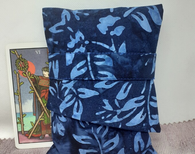 Deluxe Pocket Style Tarot Cards cards pouch Bag, lined pouch, handmade- New Design