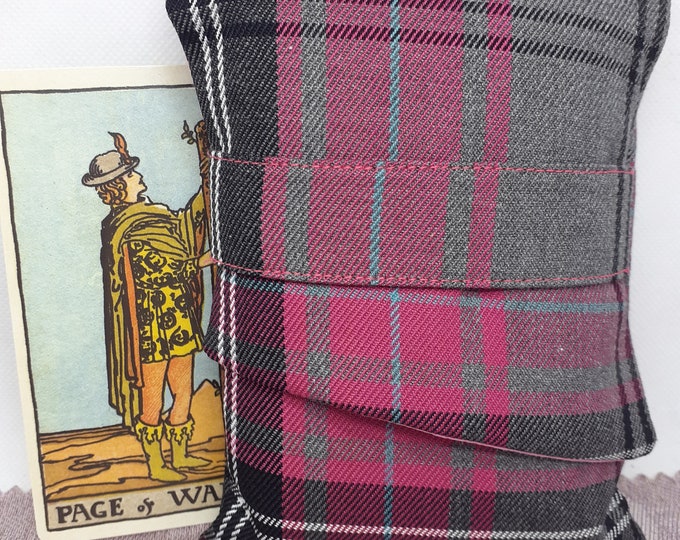 Deluxe Pocket Style Tarot Cards cards pouch Bag, lined pouch, handmade- New Design
