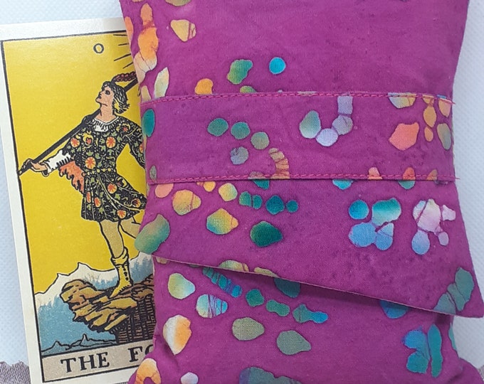 Deluxe Pocket Style Tarot Cards cards pouch Bag, lined pouch, handmade- New Design