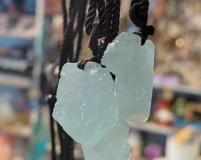 Aquamarine Pendant - Gift-Yourself- Friends-Family-Loved One-Gift Box