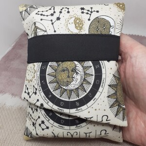 Deluxe Pocket Style Tarotkarten Karten Beutel Tasche, gefütterter Beutel, handgefertigt - Neues Design